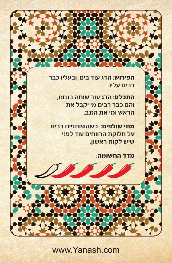 הפירוש הדג עוד בים, ובעליו כבר רבים עליו. תכלס הדג עוד שוחה בנחת, והם כבר רבים מי יקבל את הראש ומי את הזנב. מתי שולפים כשהשותפים רבים על חלוקת הרווחים עוד לפני שיש לקוח ראשון. מדד החשומה